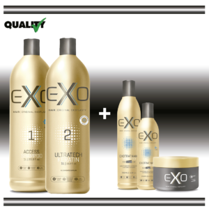 Kit Maior Exoplastia Capilar + Linha Home Care Exo Hair