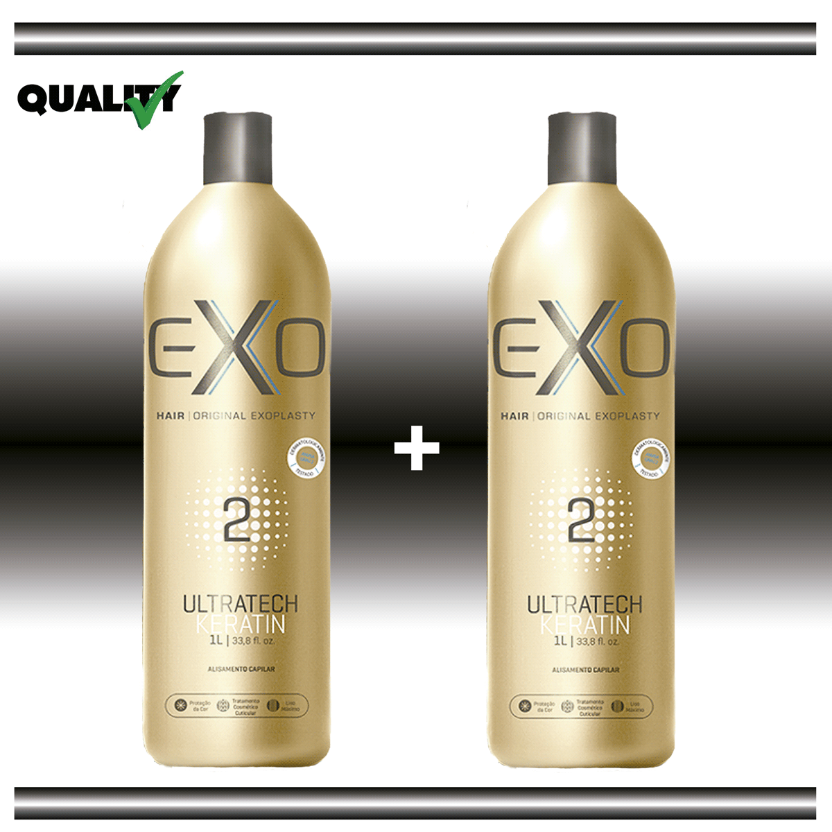 Exoplastia Capilar 2 Ativos Ultratech Keratin