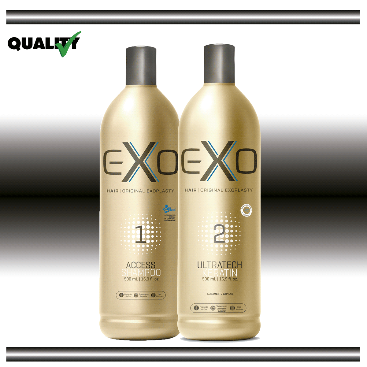 Exoplastia Capilar Alisamento Científico 1 litro