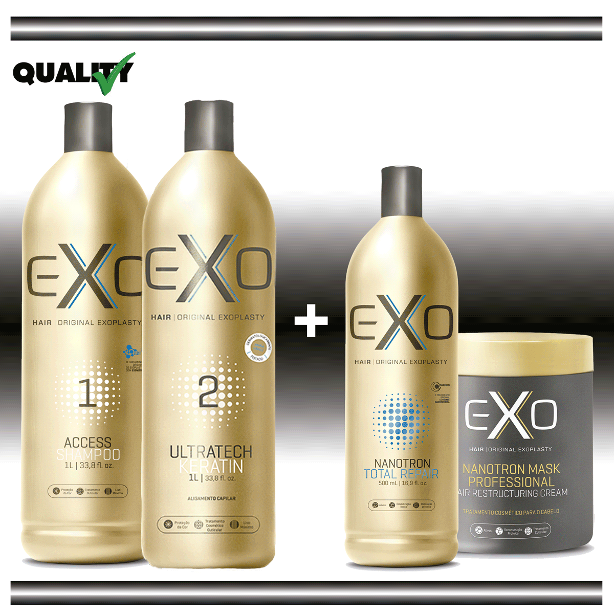 kit Maior de Degustação Exoplastia e Reconstrução