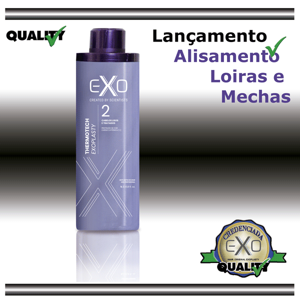 Ativo da Exoplastia Capilar para Loiras e Mechas
