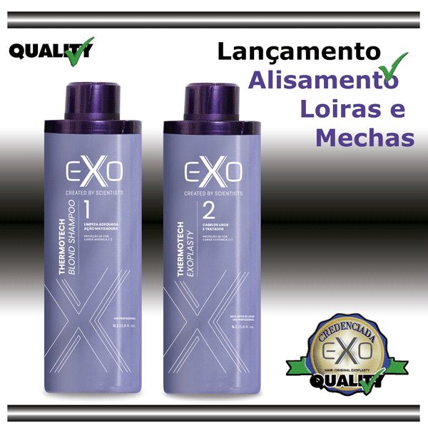Exoplastia capilar para loiras e mechas